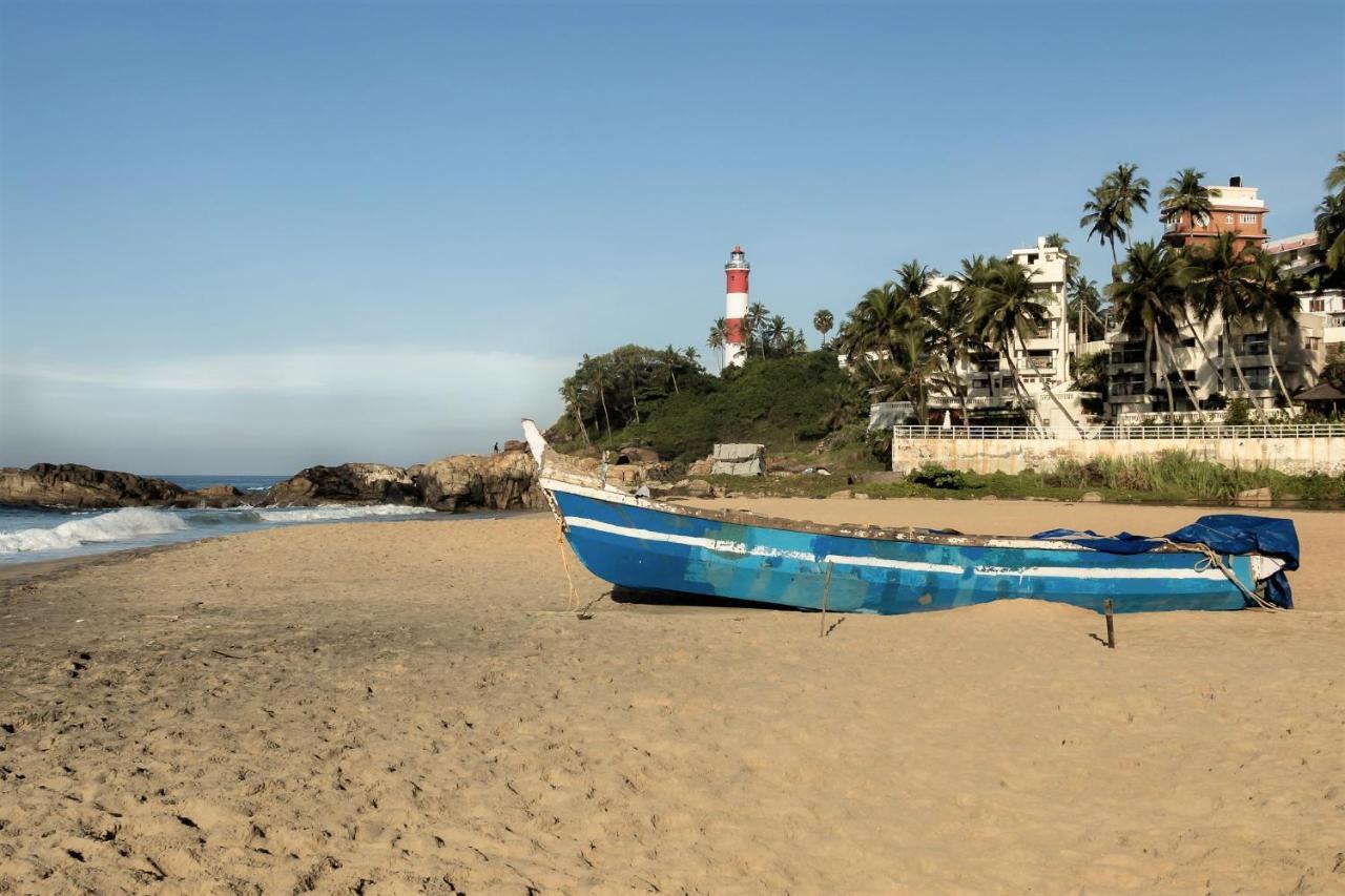 Rockholm At The Light House Beach Kovalam Bagian luar foto