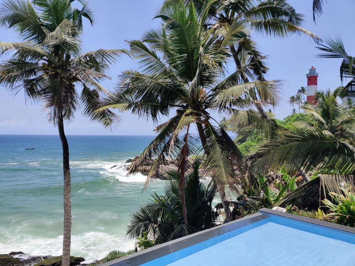 Rockholm At The Light House Beach Kovalam Bagian luar foto