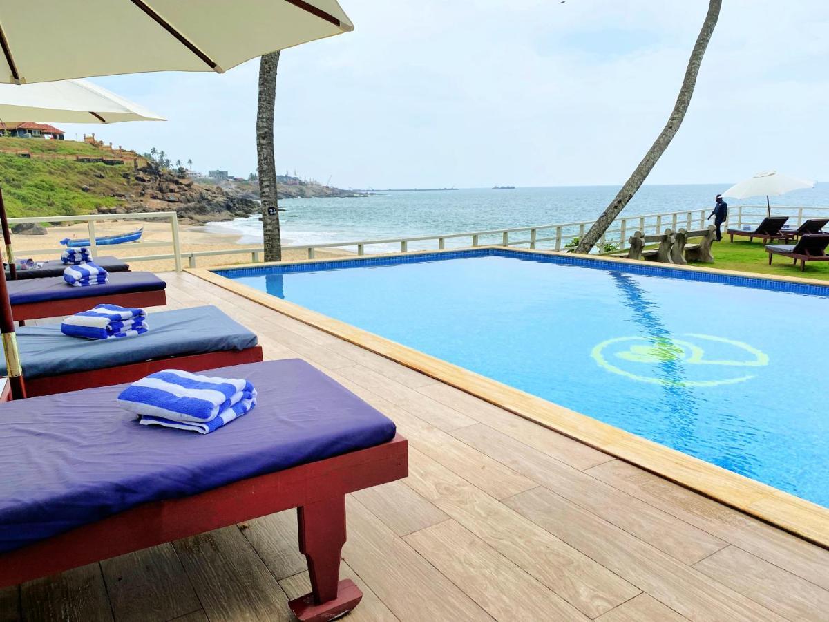 Rockholm At The Light House Beach Kovalam Bagian luar foto