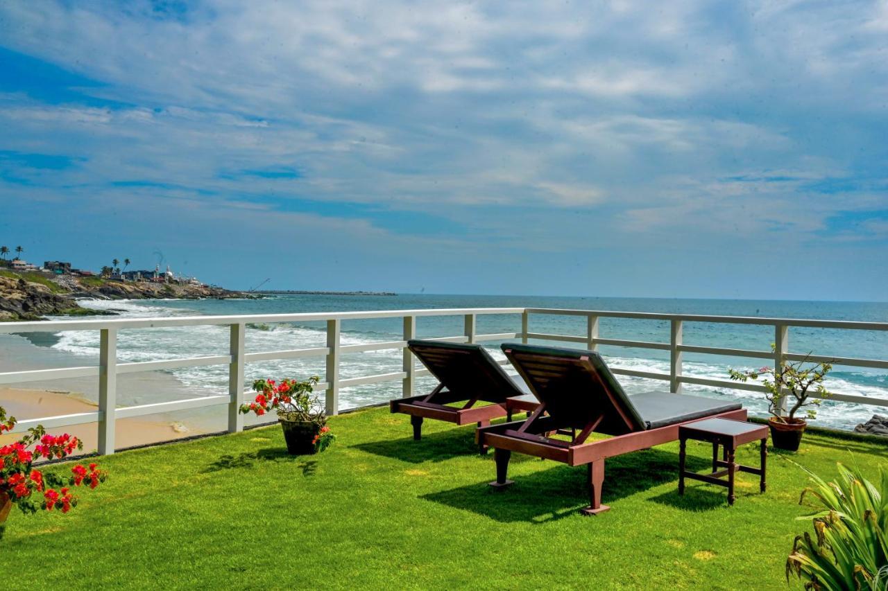 Rockholm At The Light House Beach Kovalam Bagian luar foto