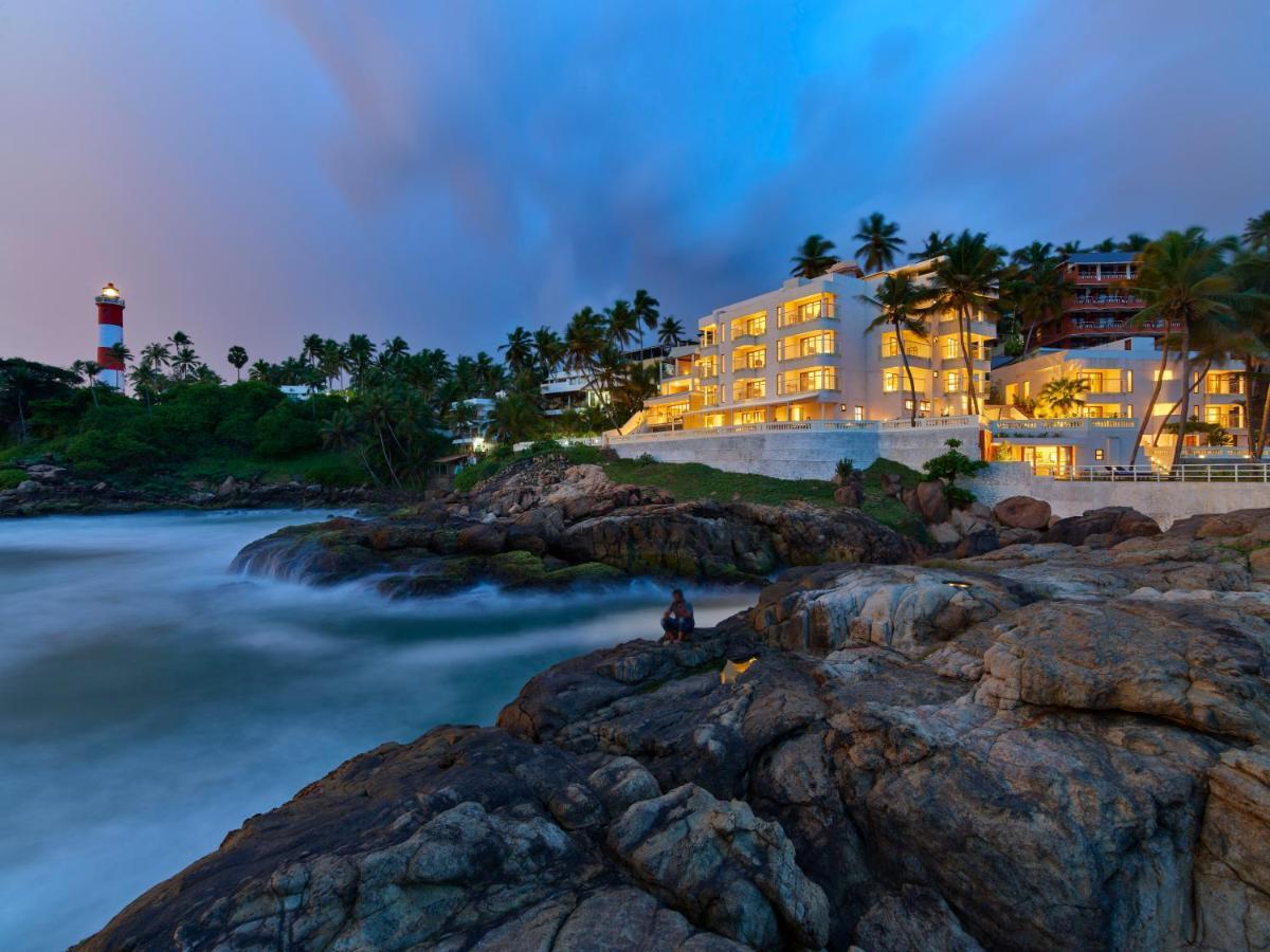 Rockholm At The Light House Beach Kovalam Bagian luar foto
