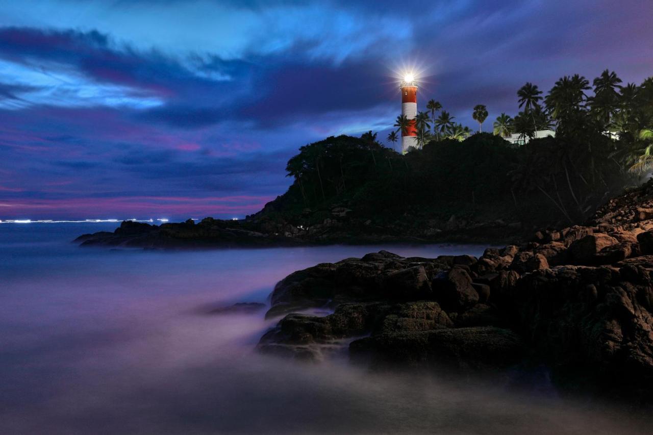 Rockholm At The Light House Beach Kovalam Bagian luar foto