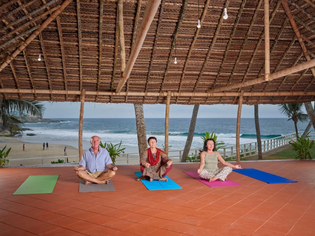 Rockholm At The Light House Beach Kovalam Bagian luar foto